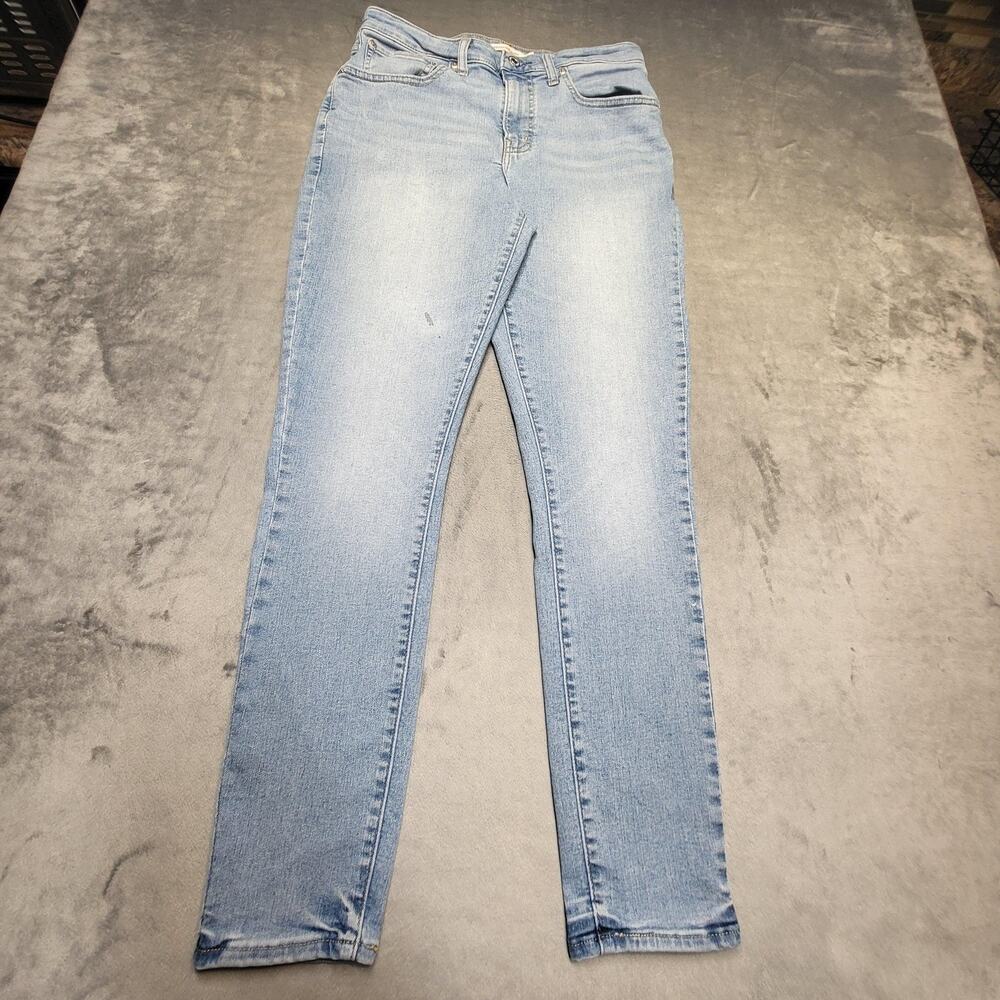 Levi's Jeans Womens 30 Blue 721 High Rise Skinny Extra-Slim Light Wash
